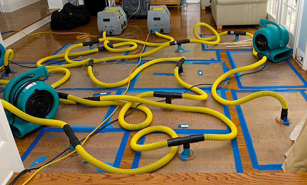 Water damage restoration process in Noyack, NY